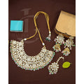 Pastel Charm Kundan Bridal Jewelry Set