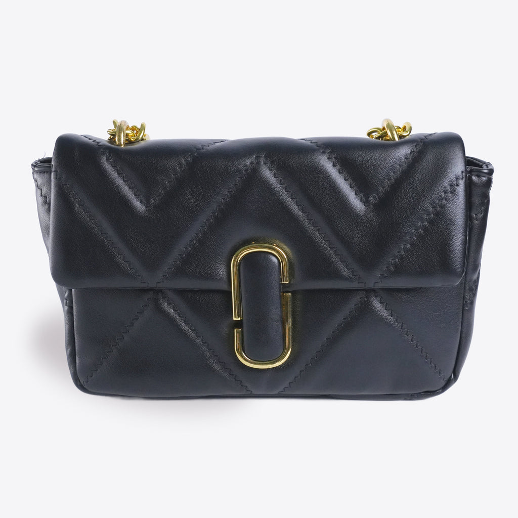 Women Quilted Leather Sling Bag
