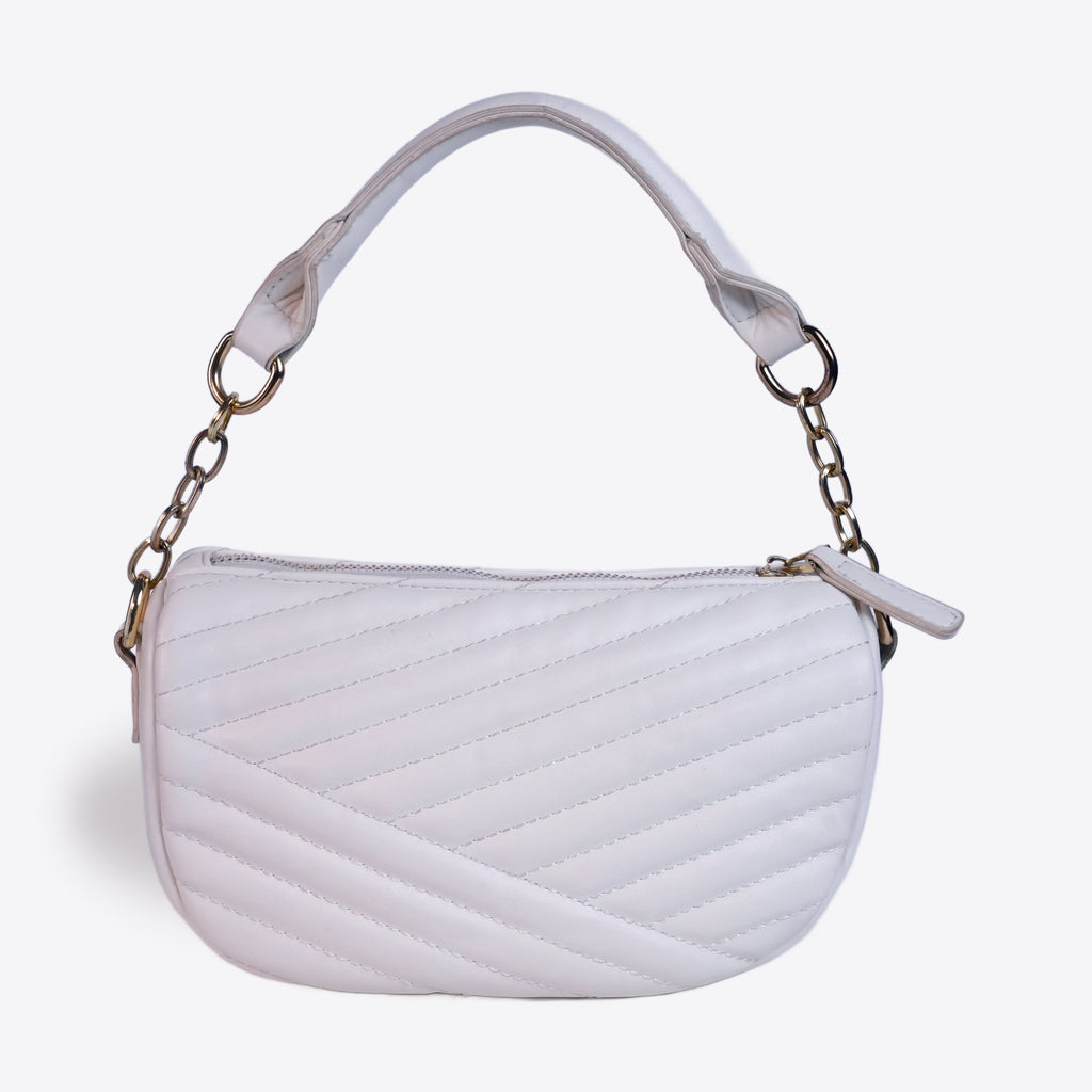 Women Quilted Leather Shoulder Bag