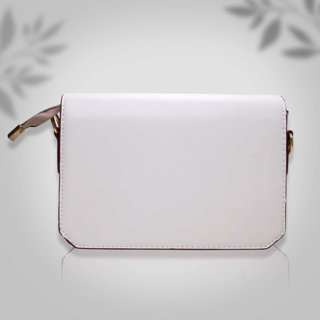 Women Sleek Leather Shoulder Bag