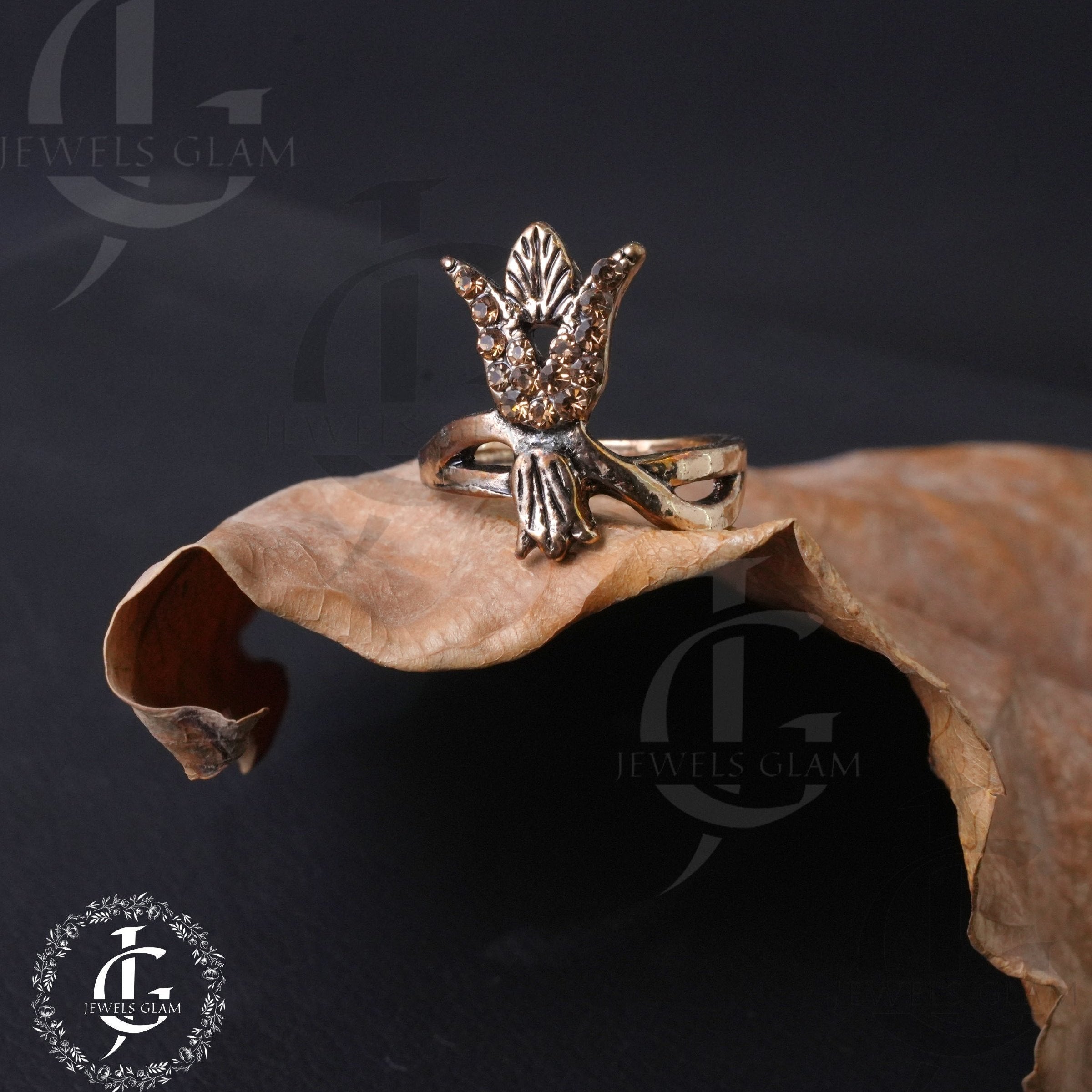 Blooming Elegance Floral Ring