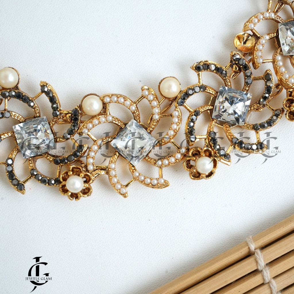 Radiant Floral Statement Jewelry Set