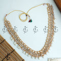 Royal Pearl and Kundan Bridal Mala White