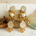 Pearl Elegance Teardrop Earrings