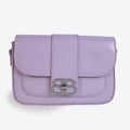 Women Sleek Leather Crossbody Bag
