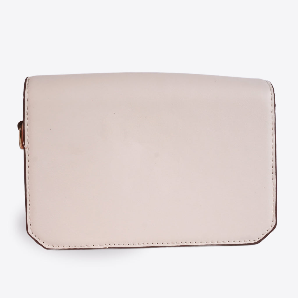 Women Sleek Leather Shoulder Bag
