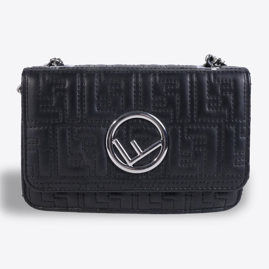 Women Textured Leather Crossbody Bag