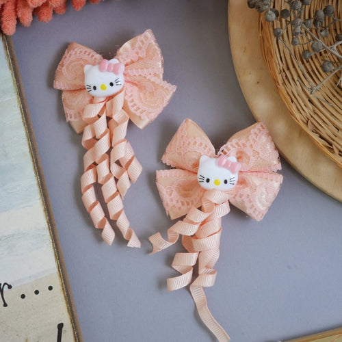 Bow Hair pins pair