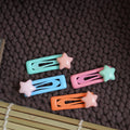 Vibrant Star Hair Pins Set