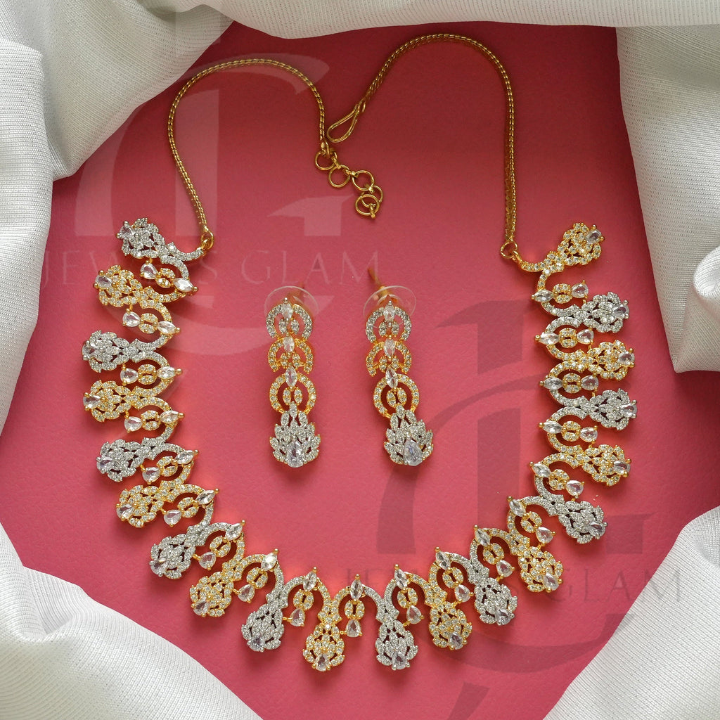 Radiant Zircon Bridal Necklace Set