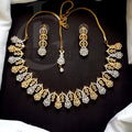 Radiant Zircon Bridal Necklace Set
