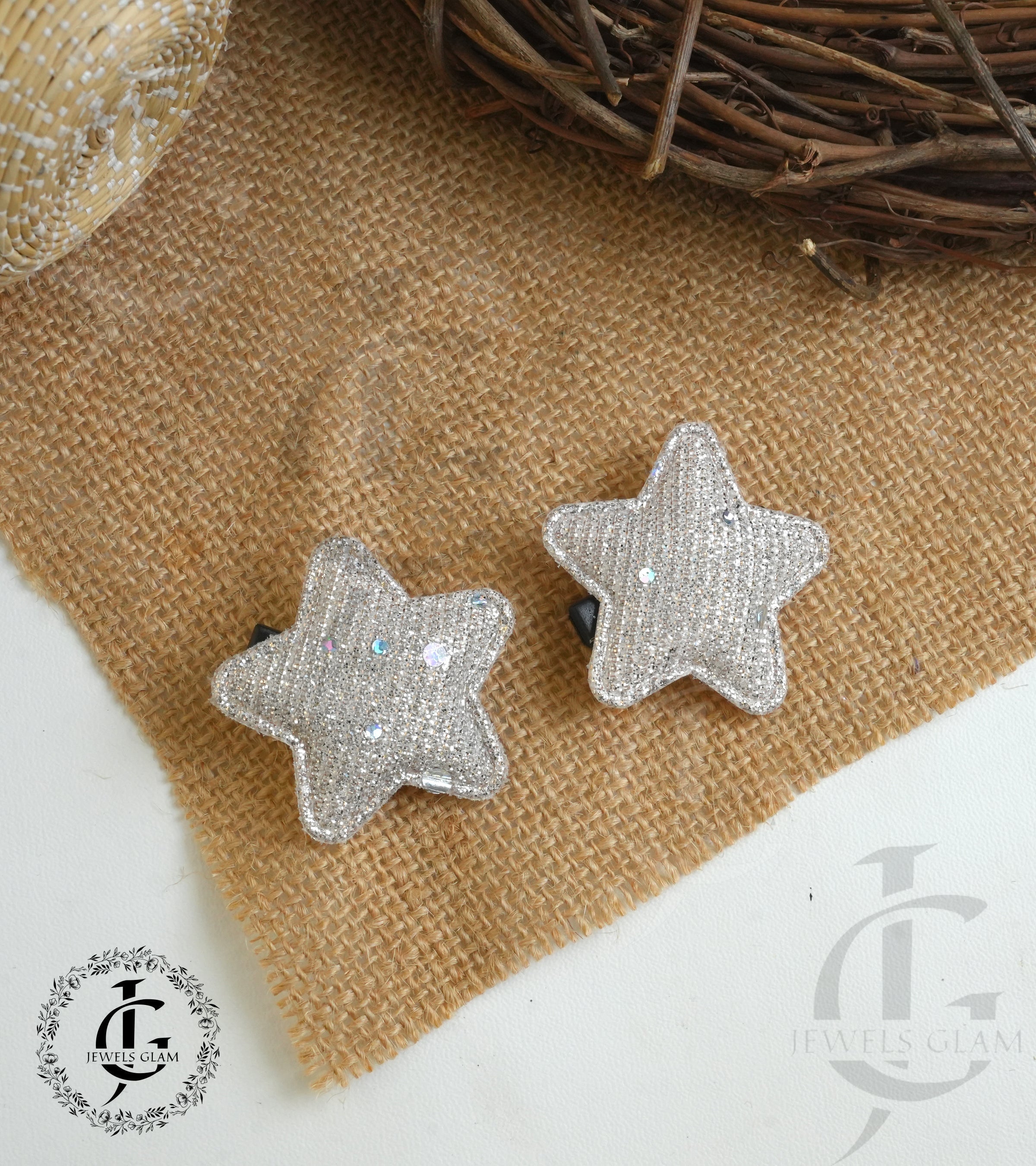 Star Hair pins Pair
