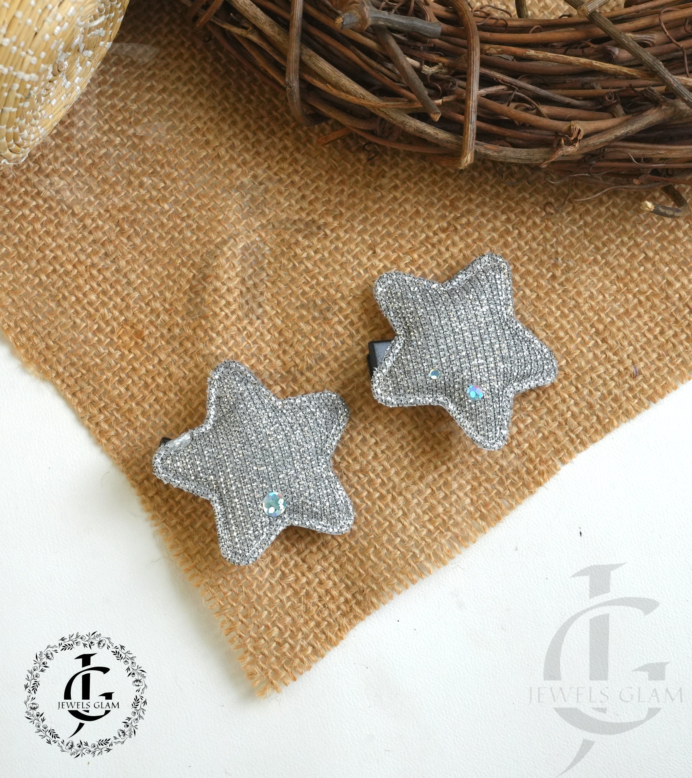 Star Hair pins Pair