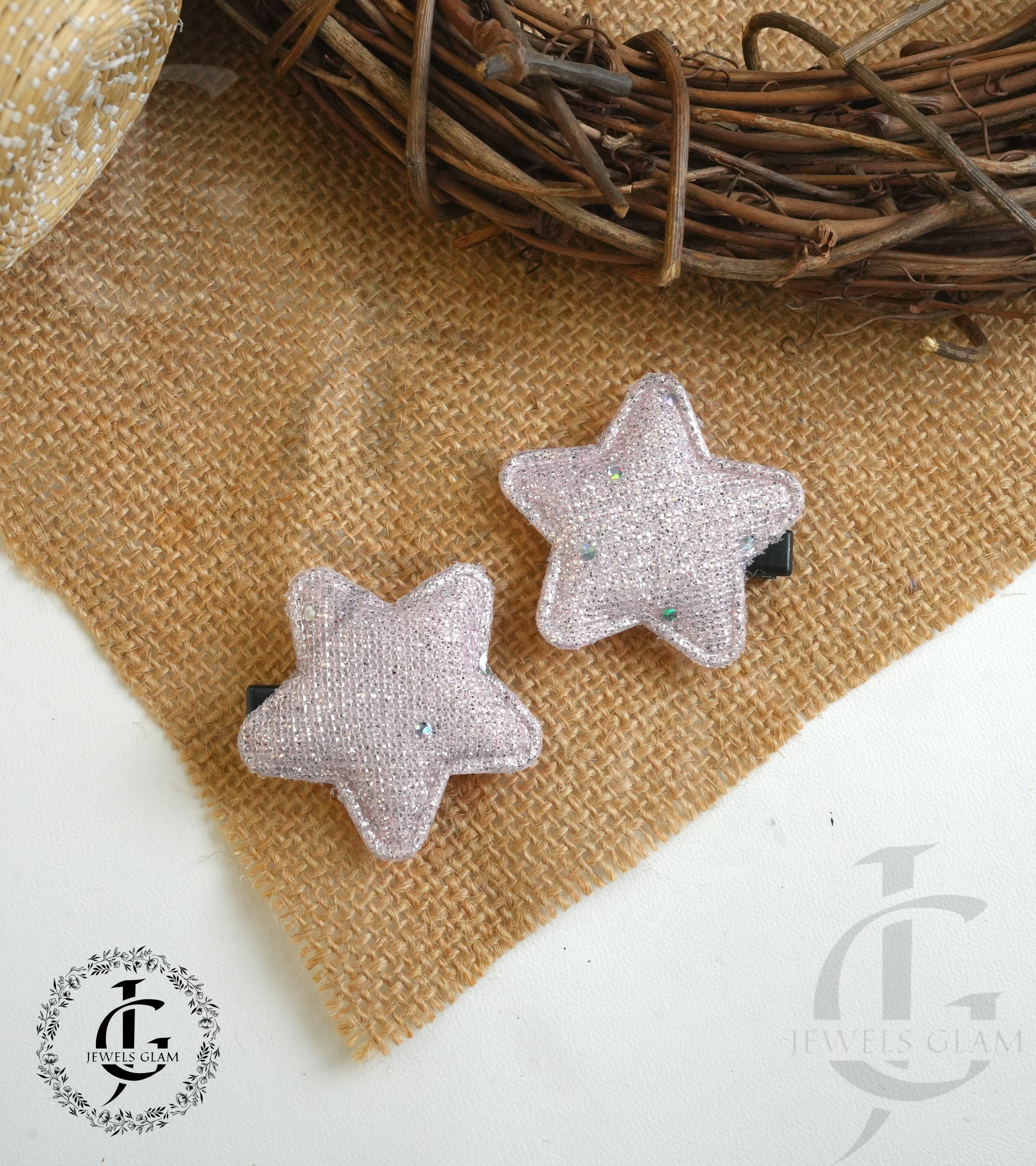 Star Hair pins Pair