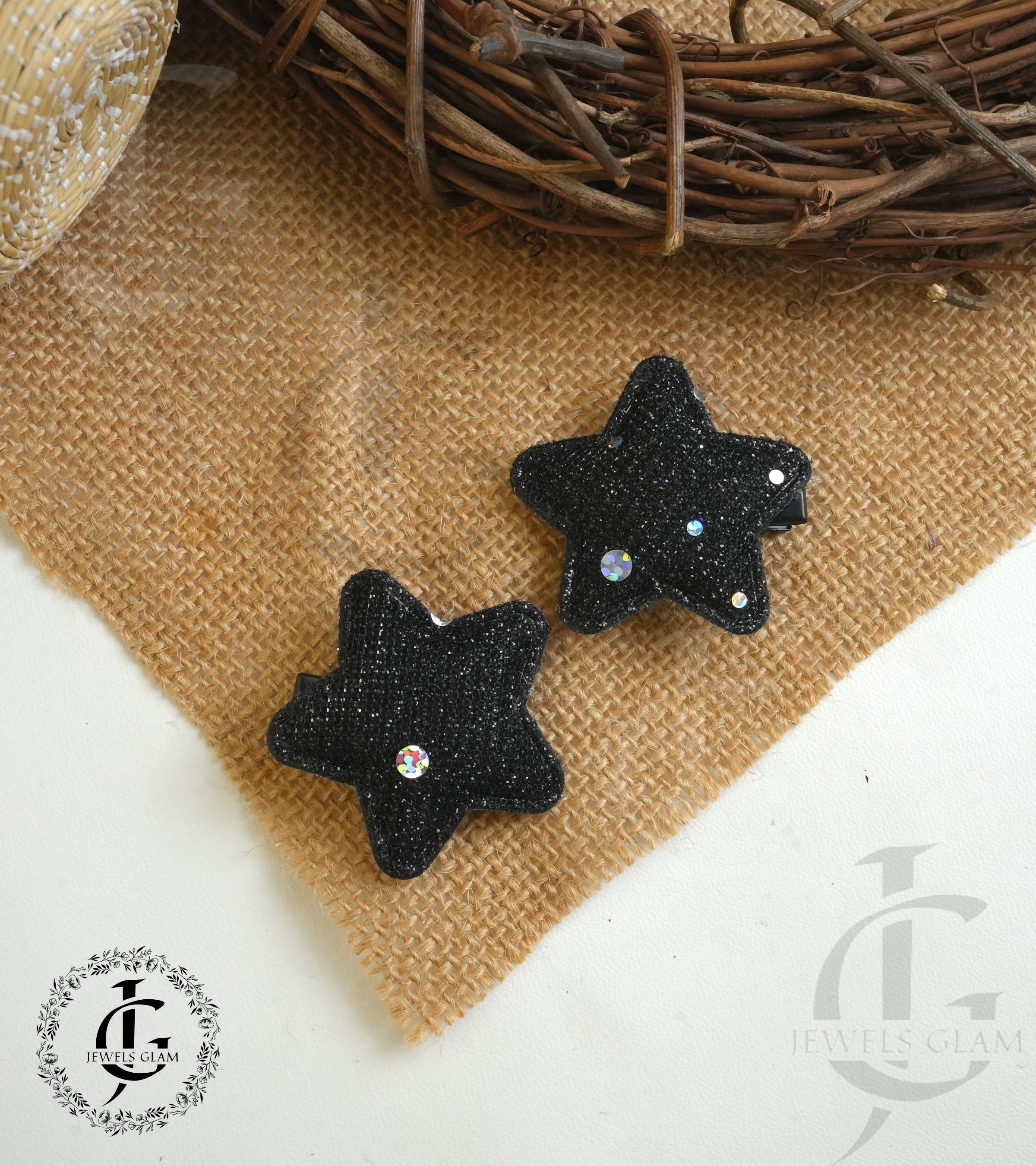 Star Hair pins Pair
