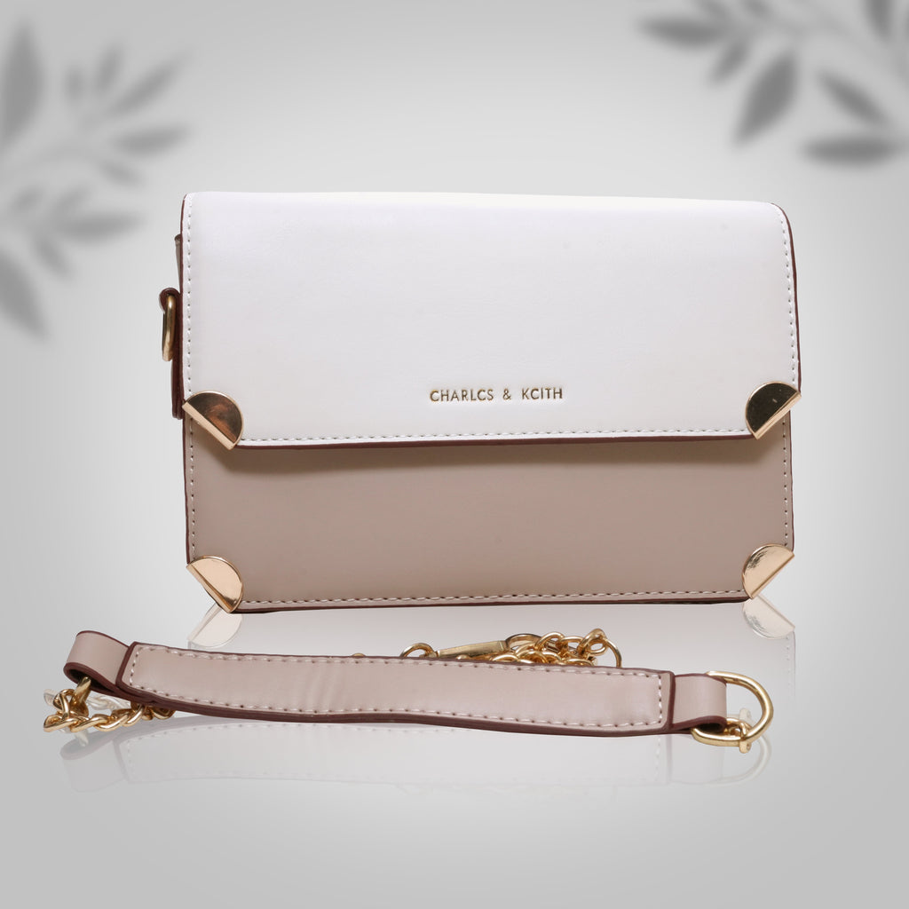 Women Sleek Leather Shoulder Bag