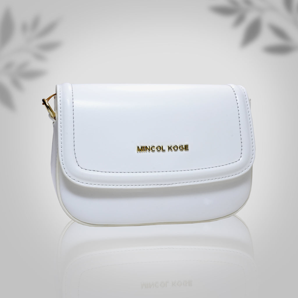 Women Sleek Leather Bag With Adjustable Strap