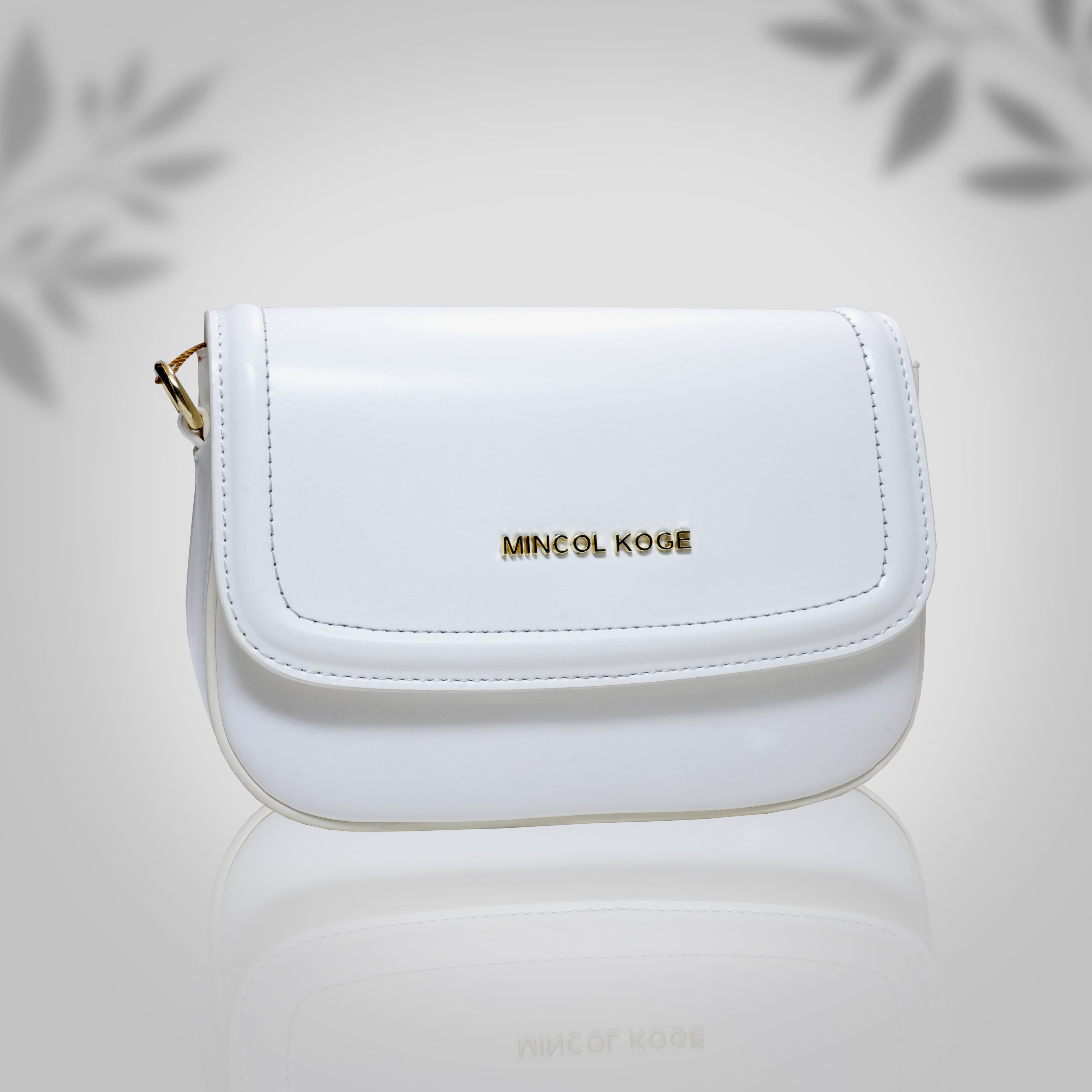 Women Sleek Leather Bag With Adjustable Strap