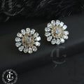 Radiant Crystal Sunburst Zircon Ear Studs