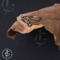 Floral Elegance Vintage-Inspired Ring
