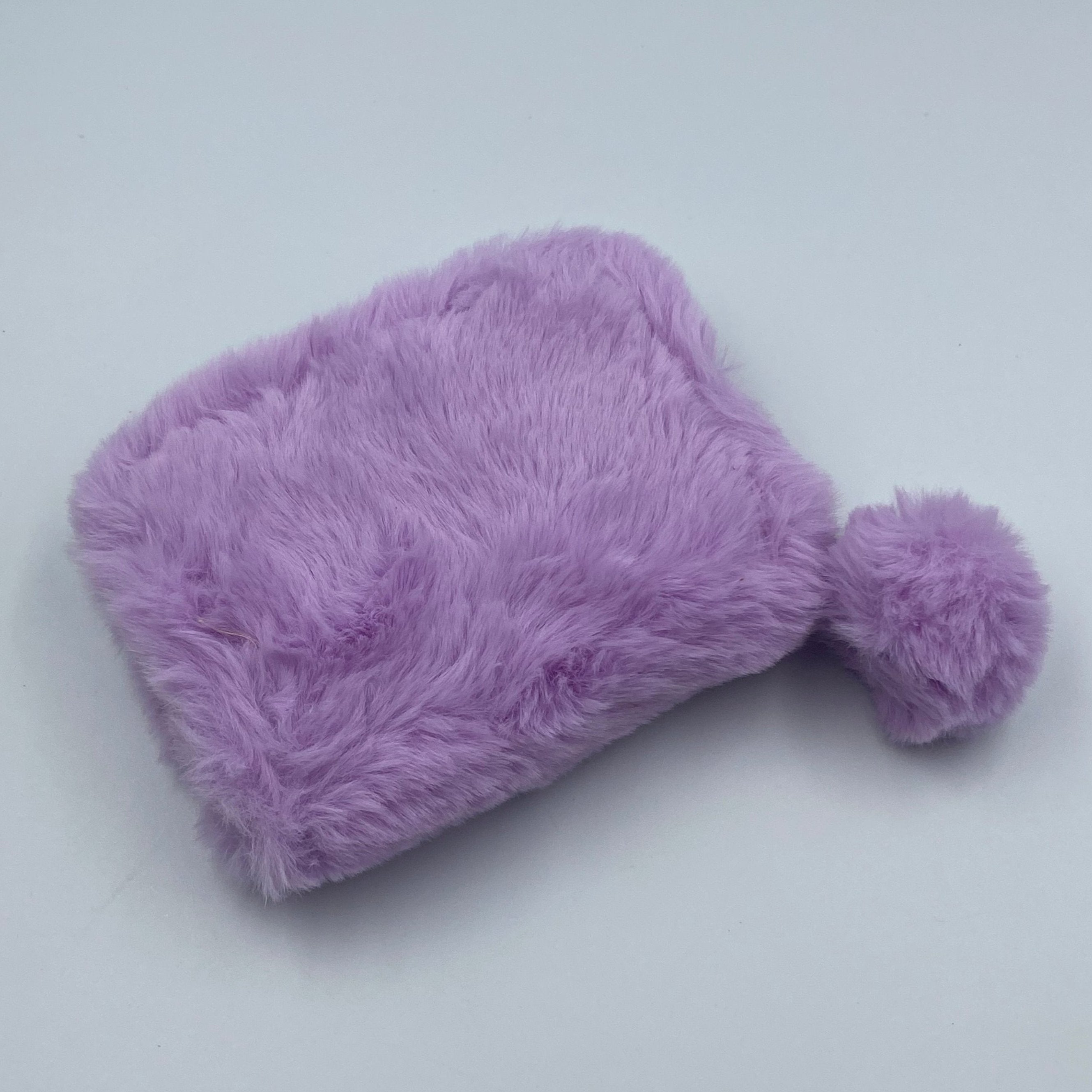 Purple Fluff Clutch