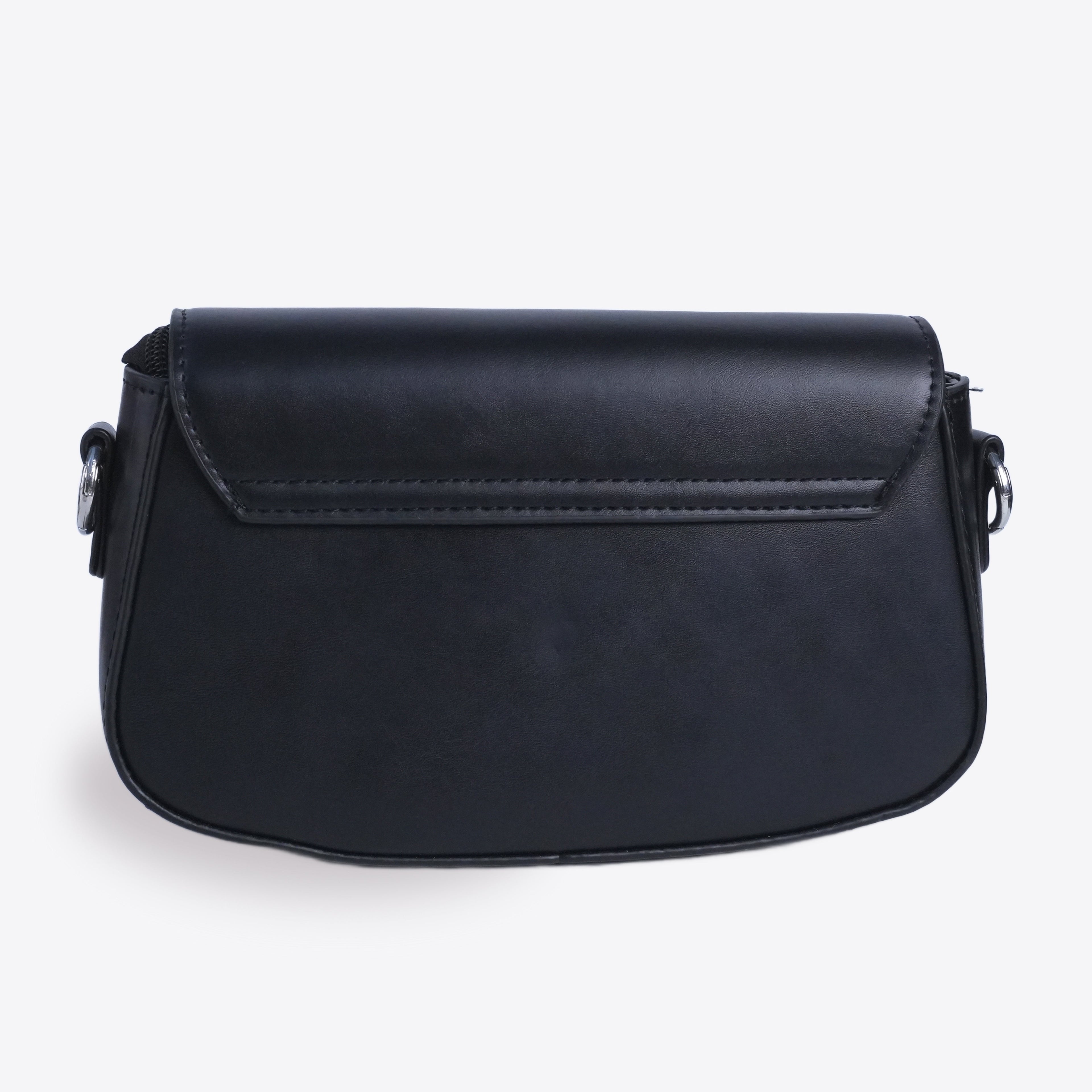 Mini Black Leather Bag