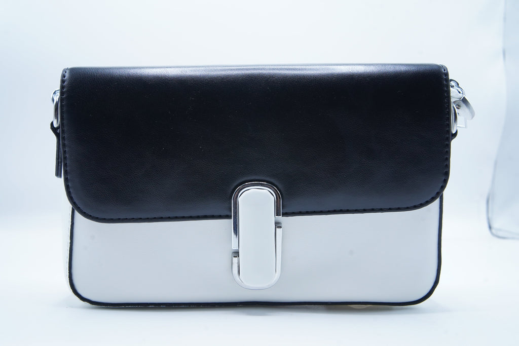 Women Crossbody Bag Black & White