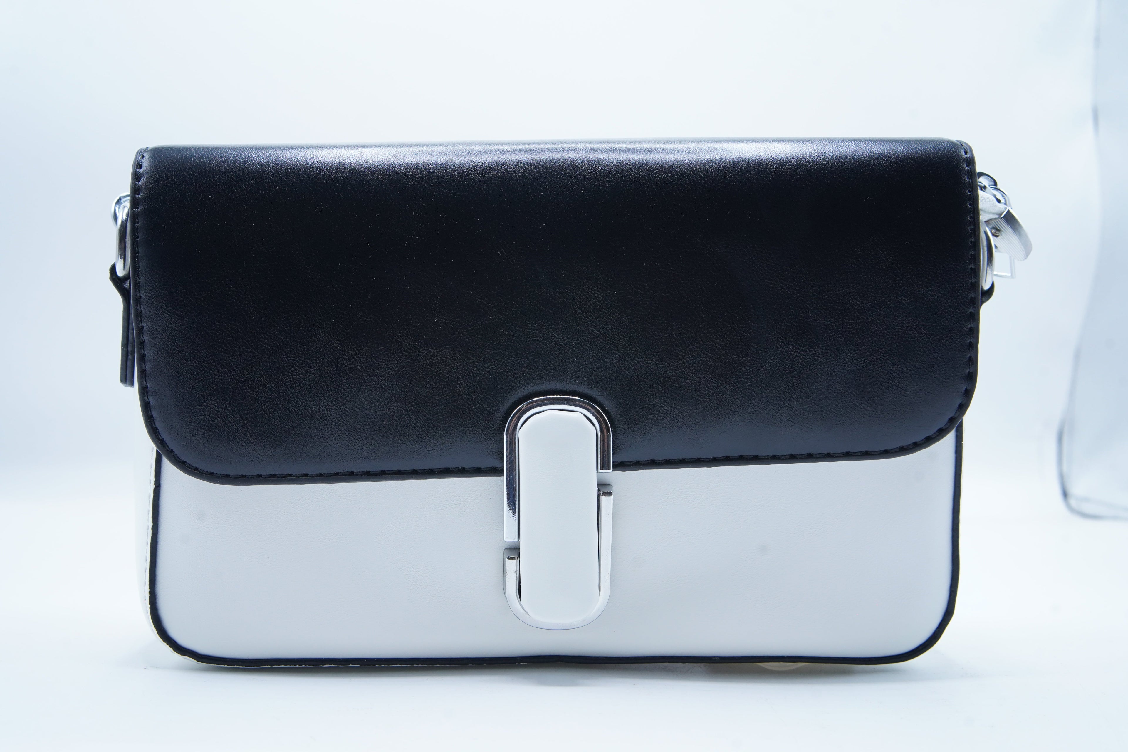 Women Crossbody Bag Black & White