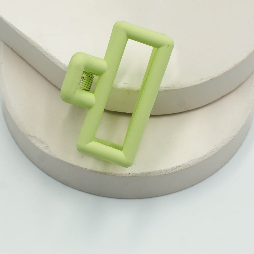 Pastel Rectangle Hair Catchers - Minimalist Elegance