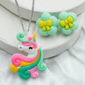 Magical Unicorn Jewelry Set for Girls