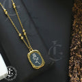 Timeless Gold-Plated Rose Pendant Necklace
