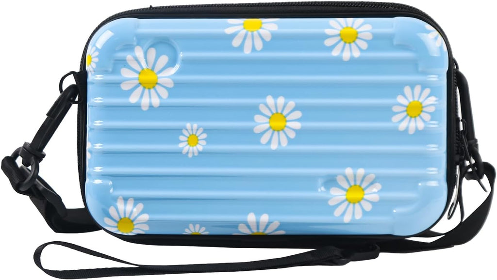 Crossbody Sling Box For Women's And Girls with Detachable Shoulder Strap