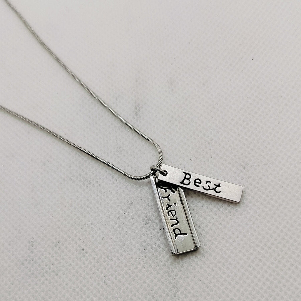 Minimalist "Best" Pendant Necklace