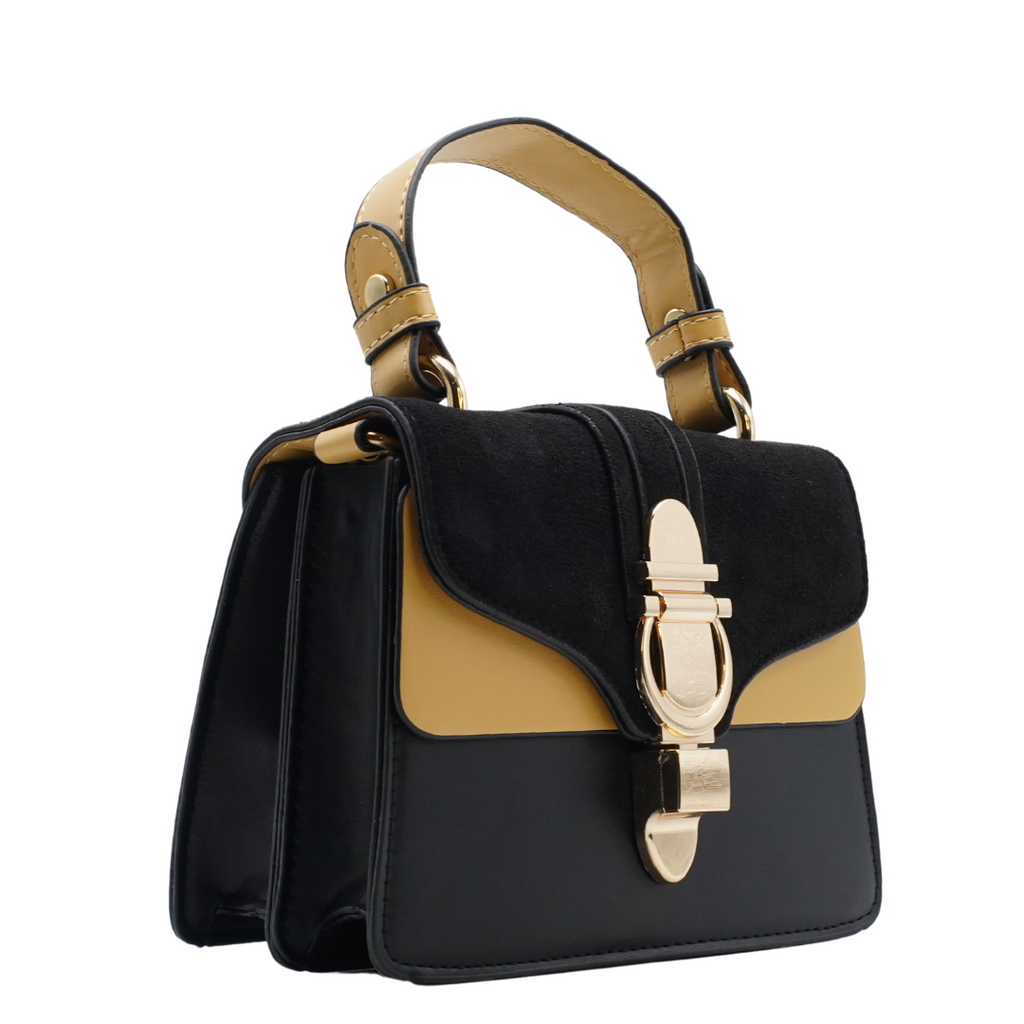 Women Crossbody Bag Paired With Velvet