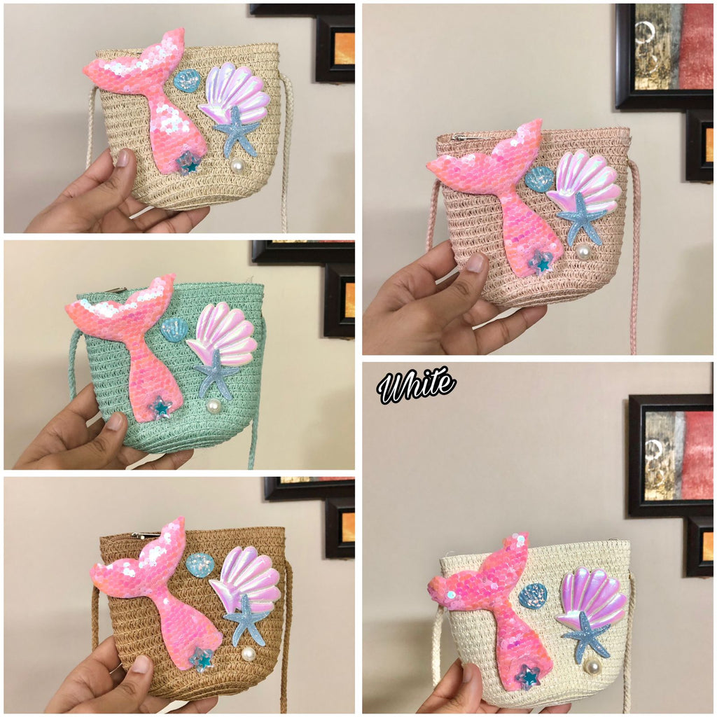Mermaid Purse Off White