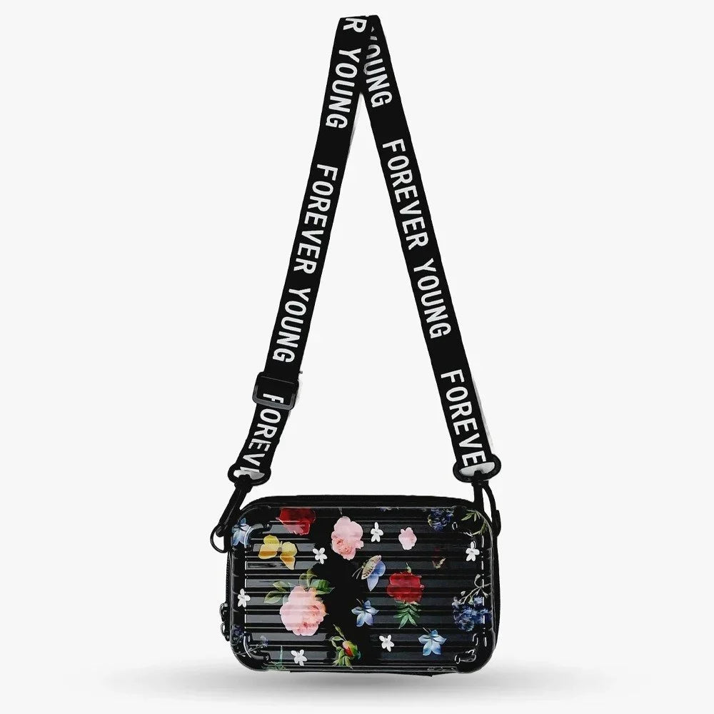 Crossbody Sling Box For Women's And Girls with Detachable Shoulder Strap